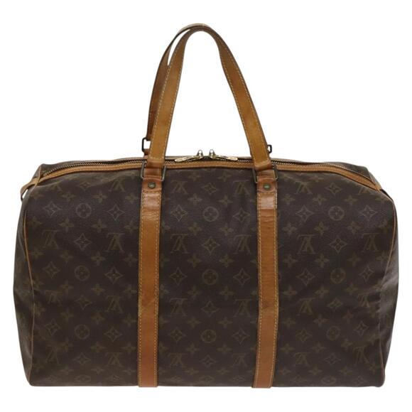 LOUIS VUITTON Monogram Sac Souple 45 Boston Bag M41624 - Picture 3 of 16